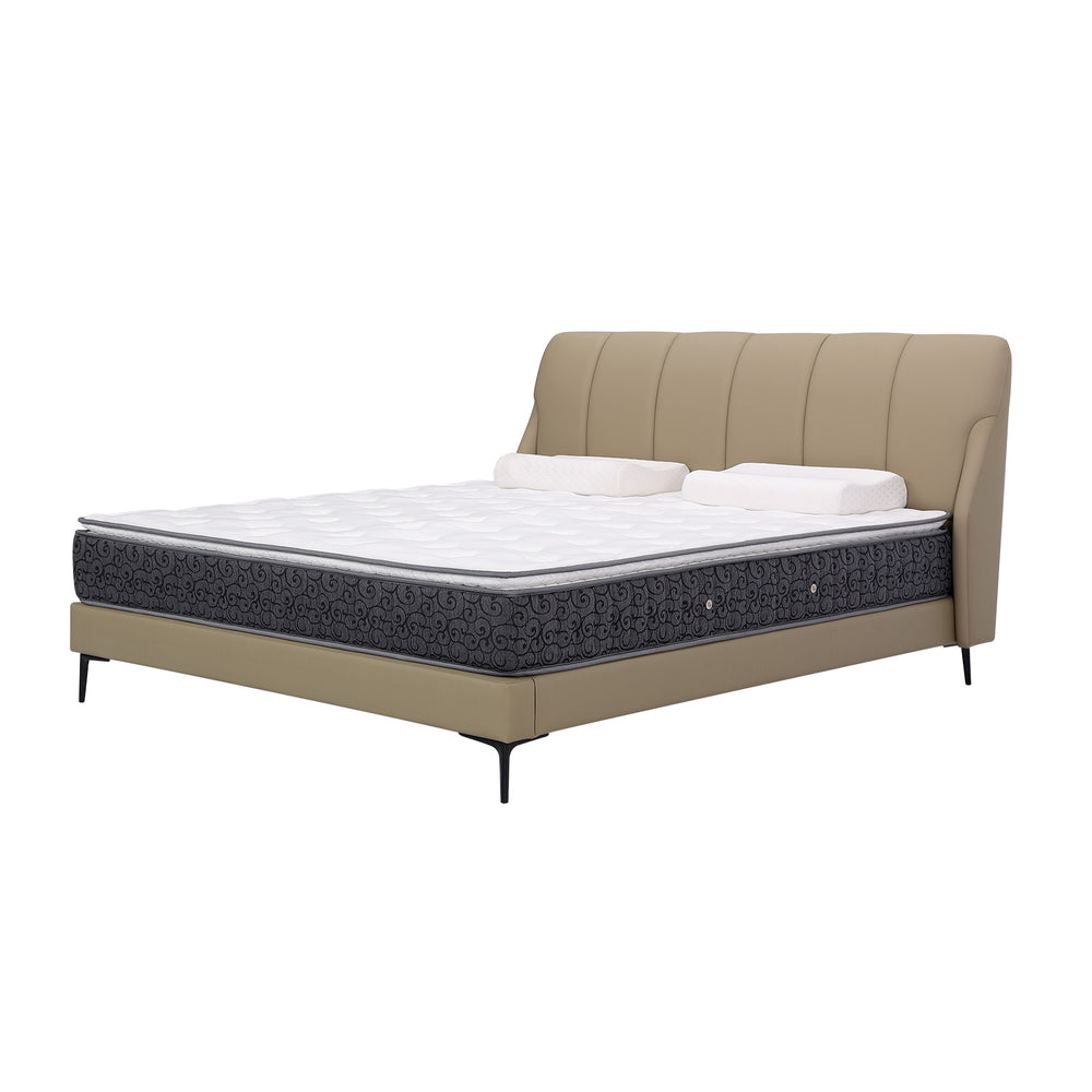 DeRUCCI Bed Freame Half-leather BCA1 - 023