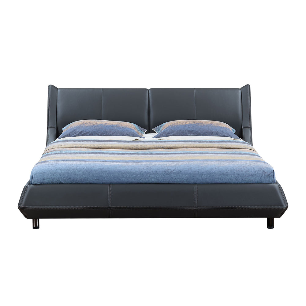 DeRucci Full-leather Bed Frame BZZ4 - 097