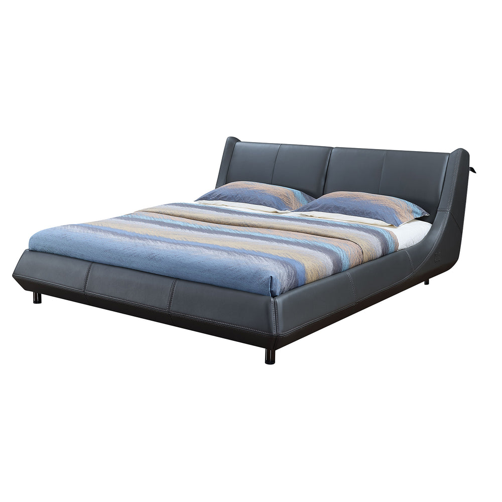 DeRucci Full-leather Bed Frame BZZ4 - 097