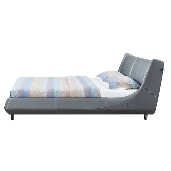 DeRucci Full-leather Bed Frame BZZ4 - 097