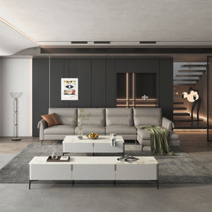 DeRUCCI Breathable Leather Sofa ROC1 - 031